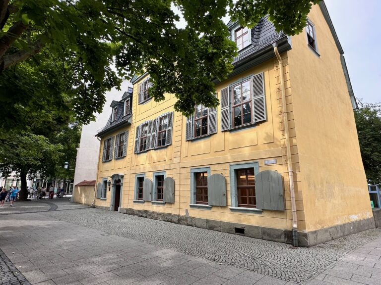 Schillerhaus in Weimar Ein Zeuge deutscher Literaturgeschichte