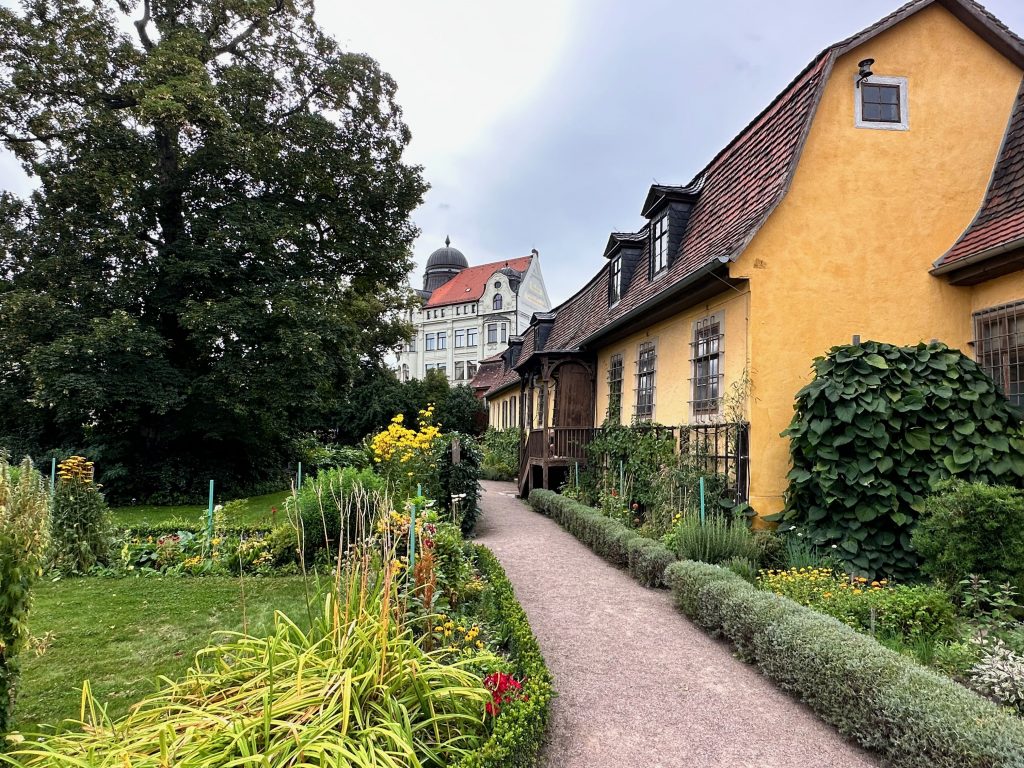 Garten hinter dem Goethe Wohnhaus