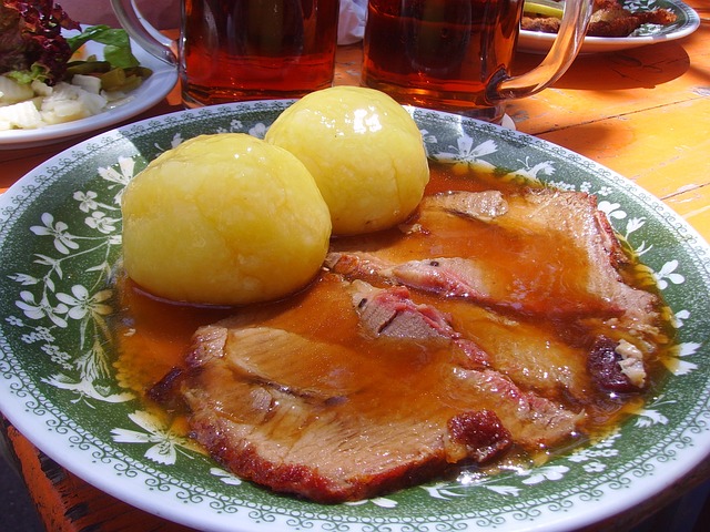 Typisches Essen Weimar - Thüringer Klöße